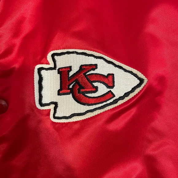 COPY - Kansas City Chiefs Starter Jacket- Size L - Picture 3 of 7